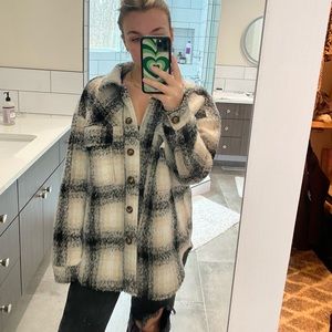 Pacsun Oversized flannel jacket